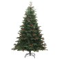 vidaXL Árbol de Navidad artificial con piñas y bayas 210 cm vidaXL Árbol de Navidad artificial con piñas y bayas 210 cm