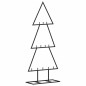 vidaXL Árbol de Navidad para decoración metal negro 60 cm vidaXL Árbol de Navidad para decoración metal negro 60 cm