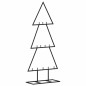 vidaXL Árbol de Navidad para decoración metal negro 60 cm vidaXL Árbol de Navidad para decoración metal negro 60 cm