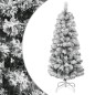 vidaXL Árbol de Navidad artificial con bisagras y nieve flocada 150 cm vidaXL Árbol de Navidad artificial con bisagras y nieve flocada 150 cm