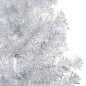 vidaXL Árbol de Navidad preiluminado con luces y bolas plateado 240 cm vidaXL Árbol de Navidad preiluminado con luces y bolas plateado 240 cm