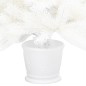 vidaXL Árbol de Navidad preiluminado con luces y bolas blanco 90 cm vidaXL Árbol de Navidad preiluminado con luces y bolas blanco 90 cm