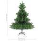 vidaXL Árbol de Navidad abeto Nordmann con LEDs y bolas verde 120 cm vidaXL Árbol de Navidad abeto Nordmann con LEDs y bolas verde 120 cm