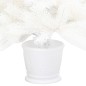 vidaXL Árbol de Navidad preiluminado con luces y bolas blanco 90 cm vidaXL Árbol de Navidad preiluminado con luces y bolas blanco 90 cm