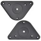 vidaXL Patas de mesa ajustables en 4 alturas negro 870 mm vidaXL Patas de mesa ajustables en 4 alturas negro 870 mm