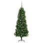 vidaXL Árbol de Navidad artificial con luces y bolas verde 240 cm vidaXL Árbol de Navidad artificial con luces y bolas verde 240 cm