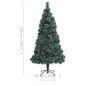 vidaXL Árbol de Navidad con luces y soporte PET verde 150 cm vidaXL Árbol de Navidad con luces y soporte PET verde 150 cm
