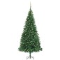 vidaXL Árbol de Navidad preiluminado con luces y bolas verde 300 cm vidaXL Árbol de Navidad preiluminado con luces y bolas verde 300 cm