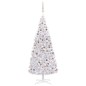 vidaXL Árbol de Navidad preiluminado con luces y bolas blanco 400 cm vidaXL Árbol de Navidad preiluminado con luces y bolas blanco 400 cm