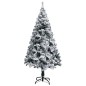 vidaXL Árbol de Navidad artificial con luces y bolas verde 120 cm vidaXL Árbol de Navidad artificial con luces y bolas verde 120 cm