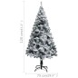 vidaXL Árbol de Navidad artificial con luces y bolas verde 120 cm vidaXL Árbol de Navidad artificial con luces y bolas verde 120 cm