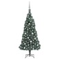 vidaXL Árbol de Navidad artificial LEDs y bolas PVC&PE verde 150 cm vidaXL Árbol de Navidad artificial LEDs y bolas PVC&PE verde 150 cm