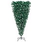 vidaXL Árbol de Navidad artificial invertido con luces y bolas 210 cm vidaXL Árbol de Navidad artificial invertido con luces y bolas 210 cm