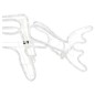 vidaXL Figura de reno Navidad 3 unidades blanco frío 73x31x45 cm vidaXL Figura de reno Navidad 3 unidades blanco frío 73x31x45 cm