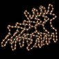 vidaXL Figura de reno Navidad con LED 3 uds blanco cálido 57x55x4,5 cm vidaXL Figura de reno Navidad con LED 3 uds blanco cálido 57x55x4,5 cm
