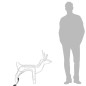 vidaXL Figura de reno Navidad 3 unidades blanco cálido 60x30x60 cm vidaXL Figura de reno Navidad 3 unidades blanco cálido 60x30x60 cm