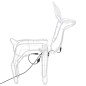 vidaXL Figuras renos Navidad con cabezas móviles 3 uds blanco cálido vidaXL Figuras renos Navidad con cabezas móviles 3 uds blanco cálido