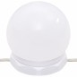 vidaXL Juego de tocador con LED madera contrachapada roble marrón vidaXL Juego de tocador con LED madera contrachapada roble marrón