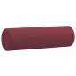 vidaXL Cojines decorativos 2 uds tela rojo tinto 15x50 cm vidaXL Cojines decorativos 2 uds tela rojo tinto 15x50 cm