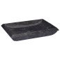 vidaXL Lavabo mármol negro 50x35x10 cm vidaXL Lavabo mármol negro 50x35x10 cm