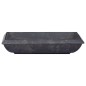 vidaXL Lavabo mármol negro 50x35x10 cm vidaXL Lavabo mármol negro 50x35x10 cm