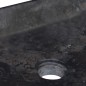 vidaXL Lavabo mármol negro 50x35x10 cm vidaXL Lavabo mármol negro 50x35x10 cm