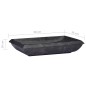 vidaXL Lavabo mármol negro 50x35x10 cm vidaXL Lavabo mármol negro 50x35x10 cm