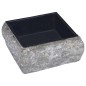 vidaXL Lavabo mármol negro 30x30x13 cm