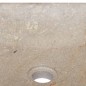 vidaXL Lavabo gris mármol 40x40x10 cm vidaXL Lavabo gris mármol 40x40x10 cm
