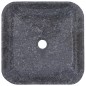 vidaXL Lavabo gris mármol 40x40x10 cm vidaXL Lavabo gris mármol 40x40x10 cm