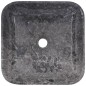 vidaXL Lavabo gris mármol 40x40x10 cm vidaXL Lavabo gris mármol 40x40x10 cm