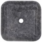 vidaXL Lavabo gris mármol 40x40x10 cm vidaXL Lavabo gris mármol 40x40x10 cm