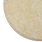 vidaXL Tablero para mesa mármol color crema Ø40x2,5 cm vidaXL Tablero para mesa mármol color crema Ø40x2,5 cm