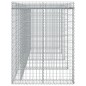 vidaXL Muro de gaviones para contenedor de basura hierro 350x91x120 cm vidaXL Muro de gaviones para contenedor de basura hierro 350x91x120 cm