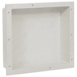 vidaXL Hornacina de ducha blanco 41x36x10 cm
