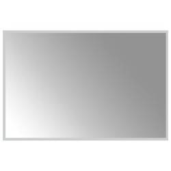 vidaXL Espejo de baño con LED 90x60 cm