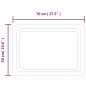 vidaXL Espejo de baño con LED 70x50 cm vidaXL Espejo de baño con LED 70x50 cm