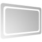 vidaXL Espejo de baño con LED 80x50 cm vidaXL Espejo de baño con LED 80x50 cm