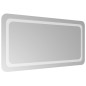 vidaXL Espejo de baño con LED 100x50 cm vidaXL Espejo de baño con LED 100x50 cm