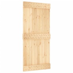 vidaXL Puerta NARVIK madera maciza pino 95x210 cm