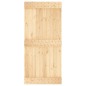 vidaXL Puerta NARVIK madera maciza pino 95x210 cm