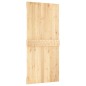 vidaXL Puerta NARVIK madera maciza pino 95x210 cm