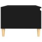 vidaXL Mesa de centro madera contrachapada negro 90x50x36,5 cm vidaXL Mesa de centro madera contrachapada negro 90x50x36,5 cm