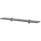 vidaXL Estante flotante de cristal 70x10 cm 8 mm vidaXL Estante flotante de cristal 70x10 cm 8 mm