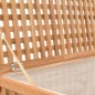 vidaXL Baúl para la ropa sucia madera maciza nogal 77,5x37,5x46,5 cm vidaXL Baúl para la ropa sucia madera maciza nogal 77,5x37,5x46,5 cm