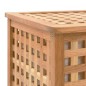 vidaXL Baúl para la ropa sucia madera maciza nogal 77,5x37,5x46,5 cm vidaXL Baúl para la ropa sucia madera maciza nogal 77,5x37,5x46,5 cm