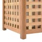 vidaXL Baúl para la ropa sucia madera maciza nogal 77,5x37,5x46,5 cm vidaXL Baúl para la ropa sucia madera maciza nogal 77,5x37,5x46,5 cm