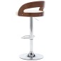 vidaXL Taburetes de cocina 2 uds cuero sintético madera curvada crema vidaXL Taburetes de cocina 2 uds cuero sintético madera curvada crema