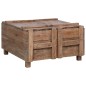 vidaXL Mesa de centro de madera maciza reciclada 65x65x38 cm vidaXL Mesa de centro de madera maciza reciclada 65x65x38 cm