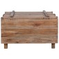 vidaXL Mesa de centro de madera maciza reciclada 65x65x38 cm vidaXL Mesa de centro de madera maciza reciclada 65x65x38 cm